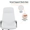 Leisuremod Flux Faux Leather Swivel Office Chair, Knee Tilt, Padded Support FO19WL - alternate 7