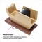 Scotch Handheld Tape Dispenser with Weighted Base, 2 in Max. Tape Width, 3 in Tape Core Dia, Plastic, Putty P52W - alternate 6