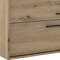 Homeroots 40" Natural Wood Floating Bathroom Vanity With White Sink And Two Drawers 624111 - alternate 2
