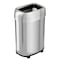 Hls Commercial 13 gal Oval Indoor Metal Can, Silver, Open Top, Stainless Steel, 11.4 in HLS13STVM - alternate 1