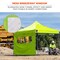 Ergodyne Lime Heavy-Duty Tent Kit Mesh Windows 6056 - alternate 7