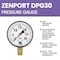 Zenport Dry Air Pressure Gauge, 30 PSI DPG30 - alternate 3