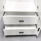 Homeroots 71" White Mirrored Five Door Two Drawer Combo Dresser 569287 - alternate 7