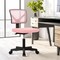 Simple Deluxe Low-Back Mesh Armless Office Chair, Swivel Rolling Computer Chair No Arms with Lumbar Support 3A88FNCHAIRC2077PK01 - alternate 6