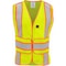 Ironwear Hi-Vis FR Safety Vest M/L Class 2 Chevron Back, , Hook & Loop w/Wraparound Closure 4 Pockets 1290FR-L-MD-XL - alternate 1