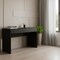 Homeroots 47" Black Computer Desk with Two Drawers 403833 - alternate 6