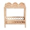 Bali & Pari Eloisa Natural Rattan End Table with Scalloped Border 266-14575-ZORO - alternate 6