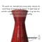 Uniquewise Decorative 24-inch Tall Red Bamboo Floor Vase for Modern Home, Office, Living Room, Bedroom QI004757 - alternate 6