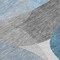 Homeroots 8' Denim Blue And Gray Round Abstract Washable Indoor Outdoor Area Rug 632151 - alternate 5