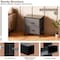 Simple Deluxe Nightstand 2 Drawers Dresser for Bedroom, 3-Tier Bedside Table with Fabric Bins, Night Stand Set 2,  3A88HKCABT2GRYX2 - alternate 6