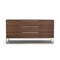 Homeroots 58" Walnut Manufactured Wood Three Drawer Dresser 473106 - alternate 1