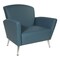 Office Star Products Lounge Seating Club Chair, Dillon Blue SL50551-R105 - alternate 1