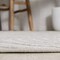 Jonathan Y Maribo High-Low Abstract Groovy Striped Cream/Ivory 3 ft. x 5 ft. Indoor/Outdoor Area Rug SCN103A-3 - alternate 4