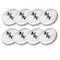 Mytee Products Magnetic Flag Holder Truck Trailer Pilot Car Wide Oversize Load Safety, 8PK VMF-Hx8 - alternate 7