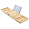 Megachef Expandable Bamboo Wood Bath Tray 750122128M - alternate 8
