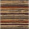 Homeroots 8' X 10' Chocolate Beige And Copper Striped Washable Indoor Outdoor Area Rug 598881 - alternate 7