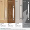 Amerock Highland Ridge 10-1/16 inch 256mm Center-to-Center Polished Chrome Cabinet Pull BP5532926 - alternate 3
