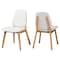 Baxton Studio Hudson Boucle Upholstered Dining Chair Set of 2 261-2PC-14269-ZORO - alternate 1