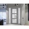 Vdomdoors Front Exterior Prehung FiberGlass Door Frosted Glass / Manux 8552 Grey Ash / 2 Sidelight and Transo MANUX8552EXD-SS-W12+36+12 x H80+14-LH - alternate 4