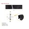 Mytee Products 2PK 2in Fuel Tank Strap Isolator for Semi Trucks - 12 ft. Length, Black, 2PK FTSI-212x2 - alternate 5
