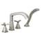 Delta Stryke Roman Tub Trim with Hand Shower, 11 in, Lumicoat Stainless T47766-SS-PR - alternate 2