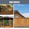 Valspar Quick Seal Semi-Transparent Dark Walnut Oil-Based Exterior Stain 1 gal VL1028013-16 - alternate 3