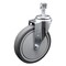 Service Caster 6 Inch Thermoplastic Rubber Wheel Swivel 12mm Threaded Stem Caster SCC SCC-TS20S614-TPRB-M1215 - alternate 1