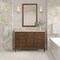 James Martin Vanities Myrrin 48" Single Vanity, Mid Century Walnut, w/ 3 CM Tajnar Eclos Top 485-V48-WLT-3TJR - alternate 7