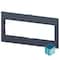 Siemens cover frame for door cutout 139.6 x 45.65 mm WxH accessory for: circuit 3VA9254-0SB10 - alternate 2