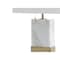 Jonathan Y Trevor 22.5" Marble/Iron Gold Modern Console LED Table Lamp, white JYL5054A - alternate 4