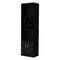 Homeroots 71" Black Wood Bar Cabinet With Two Doors 558540 - alternate 1