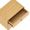 Manhattan Comfort Liora Contemporary 28" Solid Wood Nightstand in Natural (3-Drawer) NS1527-1 - alternate 7