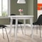 Homeroots 36" White Wood Round Top Dining Table 544275 - alternate 5