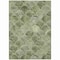 Homeroots 10' X 14' Green And Ivory Abstract Washable Indoor Outdoor Area Rug 577678 - alternate 6