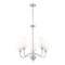 Z-Lite Katerina 5 Light Chandelier, Brushed Nickel, 24 In W x 26.5 In H 1950-5BN - alternate 6