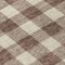 Homeroots 8' Brown And Beige Round Plaid Washable Indoor Outdoor Area Rug 595381 - alternate 5