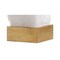 Jonathan Y Eloise 23" Coastal Glam Rectangular Alabaster/Metal LED Table Lamp w/Nightlight Base, White/Gold Pain JYL6202A - alternate 7