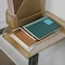 Martha Stewart Ryder Gold Mesh Metal 6 Pcs Desktop Organizer; Holds Files, Magazines, Letters, Pens, Sticky Notes HH-OHD14-6-GLD-MS - alternate 7