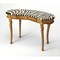 Homeroots 48" Black and White and Brown Kidney Writing Desk 383200 - alternate 6
