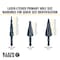 Klein Tools Premium All Purpose Quick Release Step Bit Kit, 3 Piece QRST3PC - alternate 12