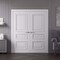 Sartodoors Interior Double Doors 72x80 inches White Solid Core Modern Interior ROYAL9833DD-EMAL-72 - alternate 1