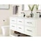 Amerock Carrione 6-5/16 in 160 mm Center-to-Center Marble Black/Satin Nickel Cabinet Pull BP36650MBKG10 - alternate 4