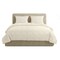 Lavish Home 3PC Velvet Queen Quilt Set & Matching Pillow Shams Medium Weight Ultra Soft Luxury Cotton Velvet 66-004-VC-Q - alternate 6