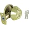 Prosource Signature Series Deadbolt, 3 Grade, Polished Brass, 2-3/8, 2-3/4 in Backset, KW1 Keyway D271-RU5V - alternate 1