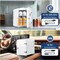 Simple Deluxe YSSOA Mini Fridge, Portable 9 Can Small Skincare, Drinks, Food with Observation, Freon-Free Cooler HKFRIGMINI5OBWWHT - alternate 5