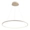 Jonathan Y Brice 35" Modern Contemporary Metal Round Dimmable Integrated LED Pendant, Beige JYL7220H - alternate 1