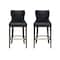 Manhattan Comfort Blair Barstool in Black, 2PK 2-BS023-BK - alternate 5