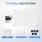Simple Deluxe Magnetic Dry Erase Board 36in x 24in Whiteboard, 1 Dry Eraser and 2 Multicolor Markers and 4 Magnet 3A88OPBORDDRYERASE36X24 - alternate 6