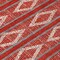 Homeroots 3' X 5' Red Ivory And Gray Geometric Washable Indoor Outdoor Area Rug 599664 - alternate 4