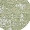 Homeroots 8' Sage And Ivory Round Abstract Washable Indoor Outdoor Area Rug 612703 - alternate 5